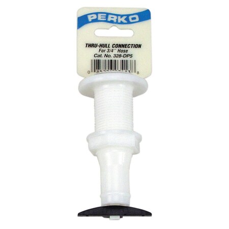 Perko Perko Thru-Hull Connections - 1-1/8" White Plastic 0328DP6A